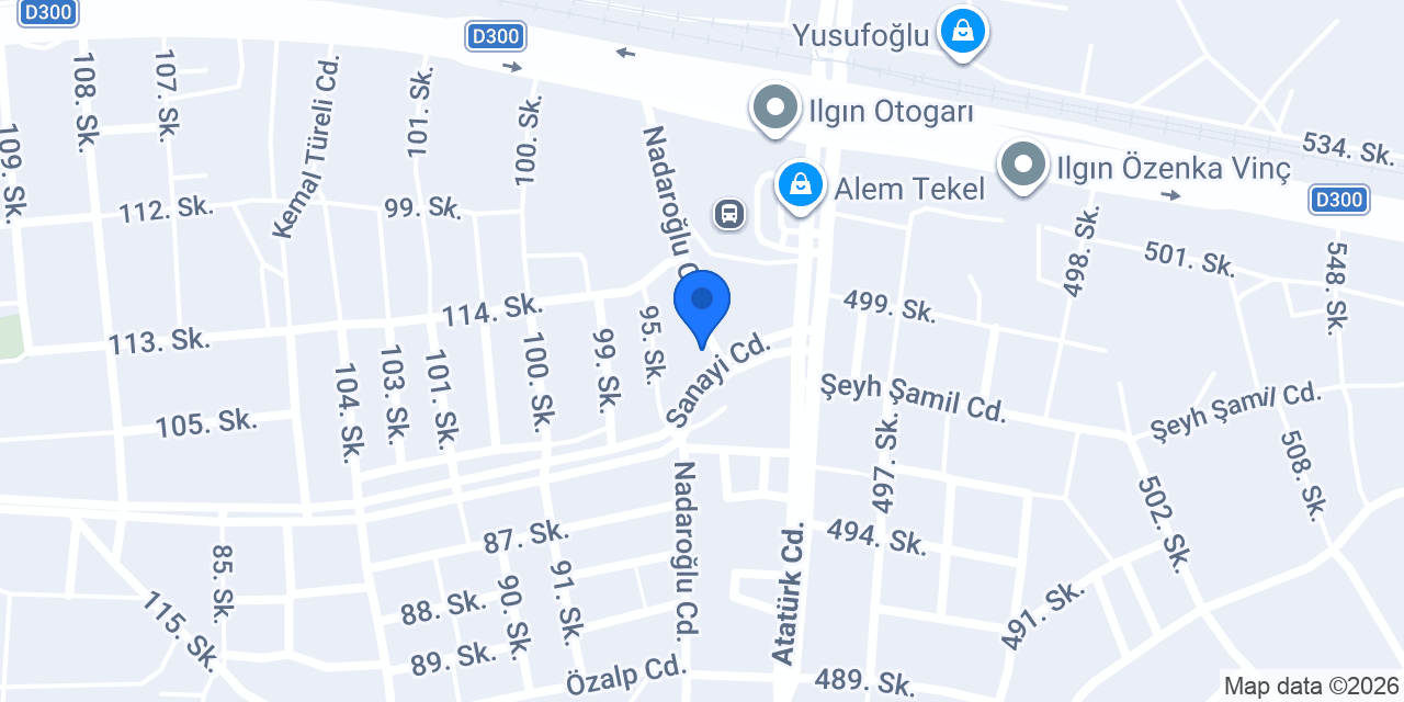 ILGIN OTO EKSPERTIZ konumu