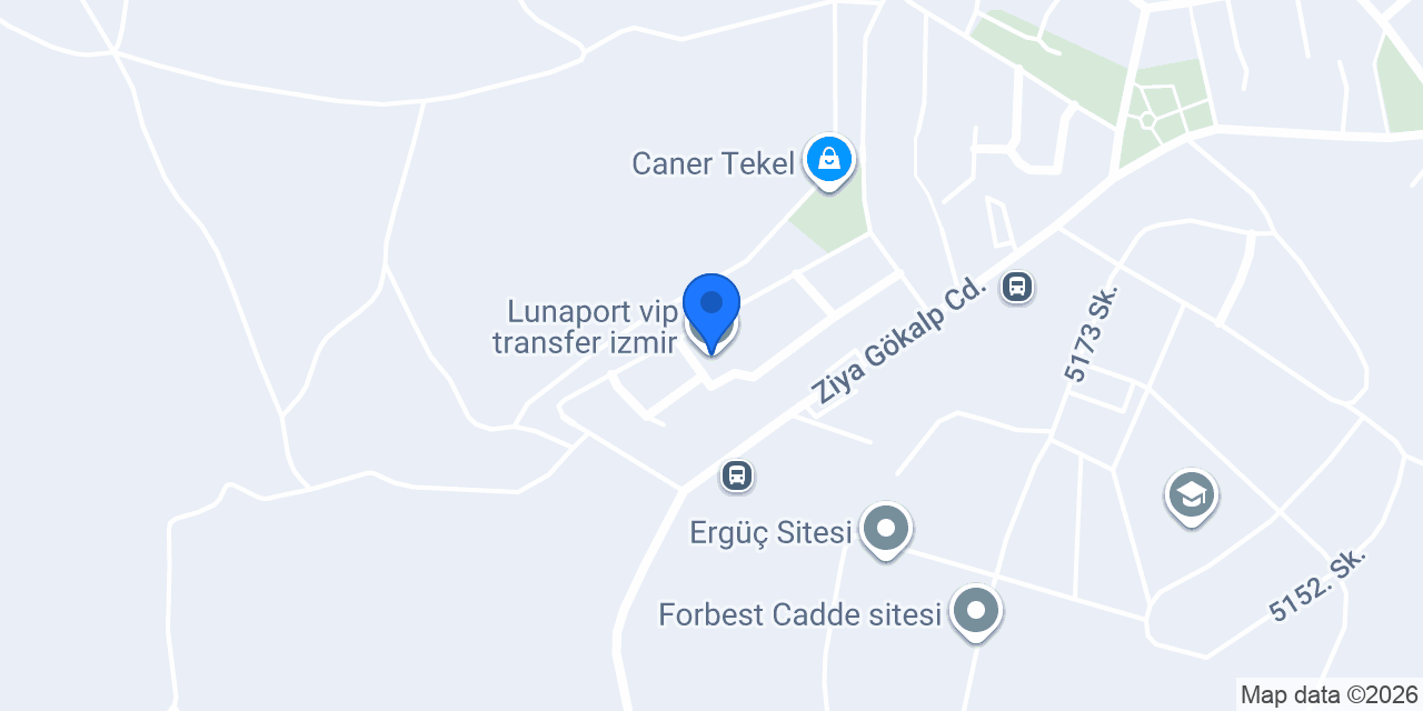 Lunaport vip transfer izmir konumu