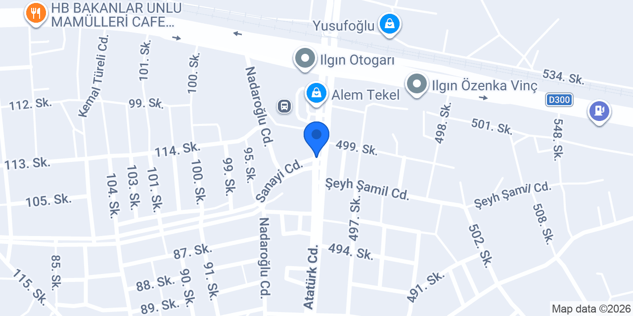 Olukpınar Ticaret LTD konumu