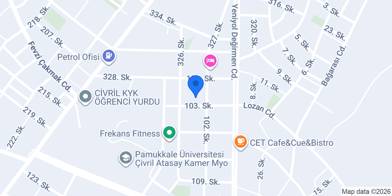 Handan kuaför Çivril konumu