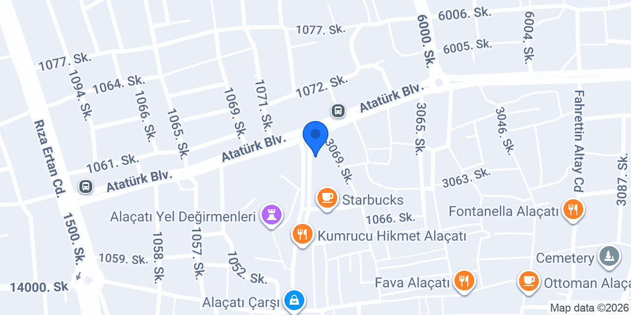 Avrasya Lokantası konumu