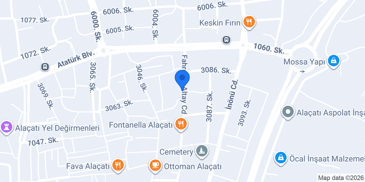 La Mia Casa Alaçatı konumu