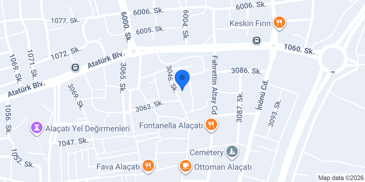 Alachi Hotel Alaçatı (12+) konumu