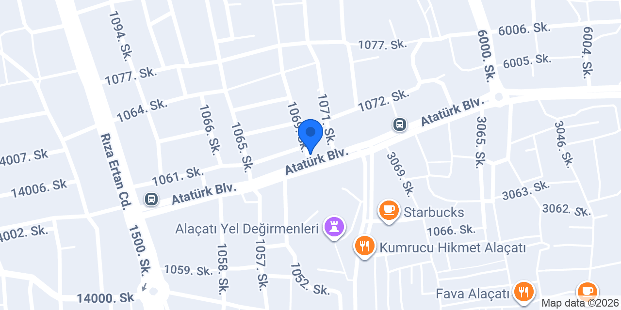Çeşme & Alaçatı Asil VIP Transfer konumu