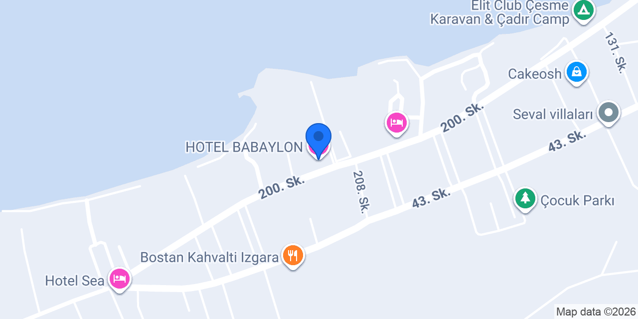 HOTEL BABAYLON konumu
