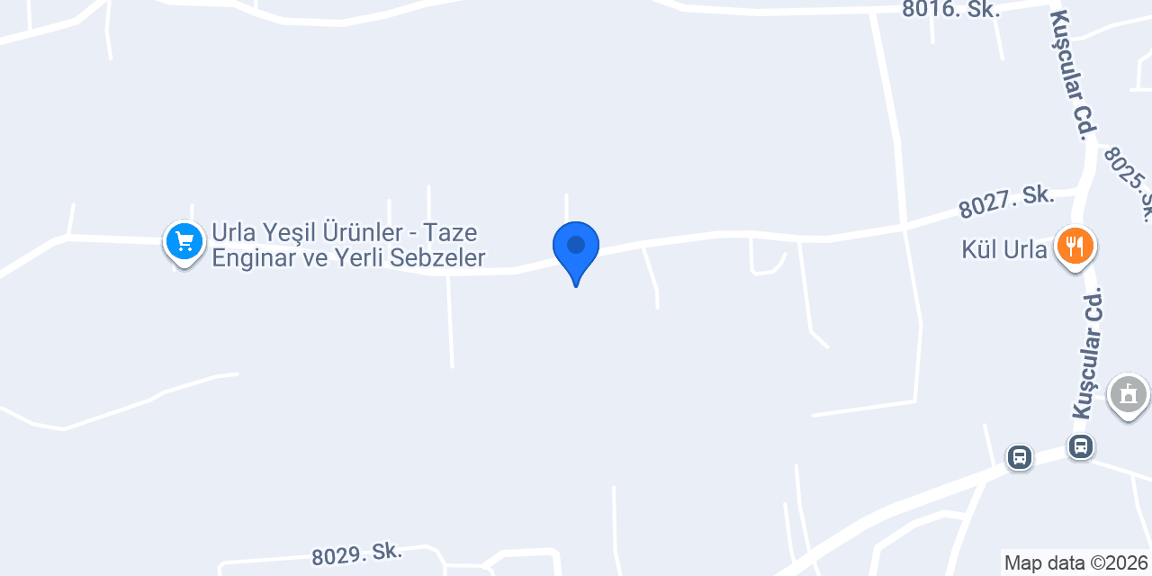 Urla Güneş Peyzaj konumu