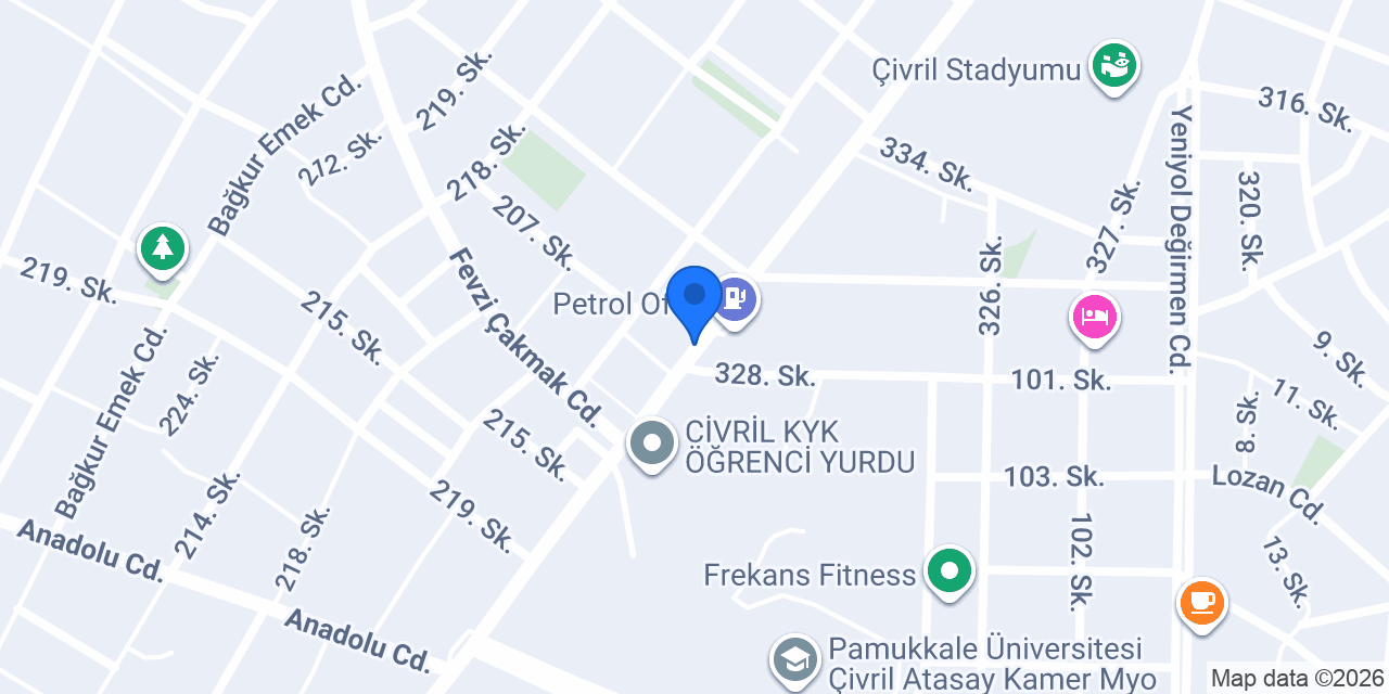 Ustam Pide Salonu konumu