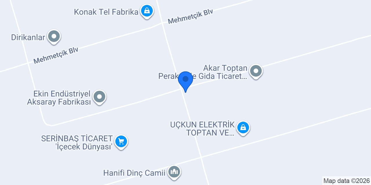 Mis Yemek Aksaray konumu