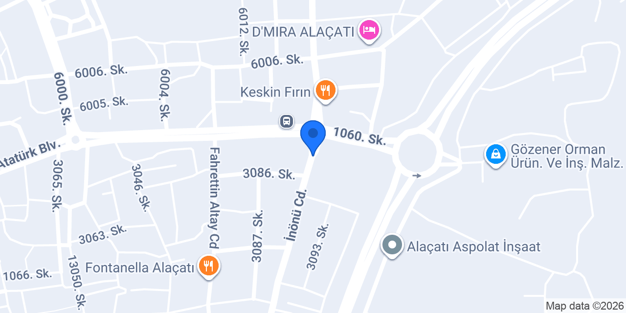Armi Alaçatı konumu