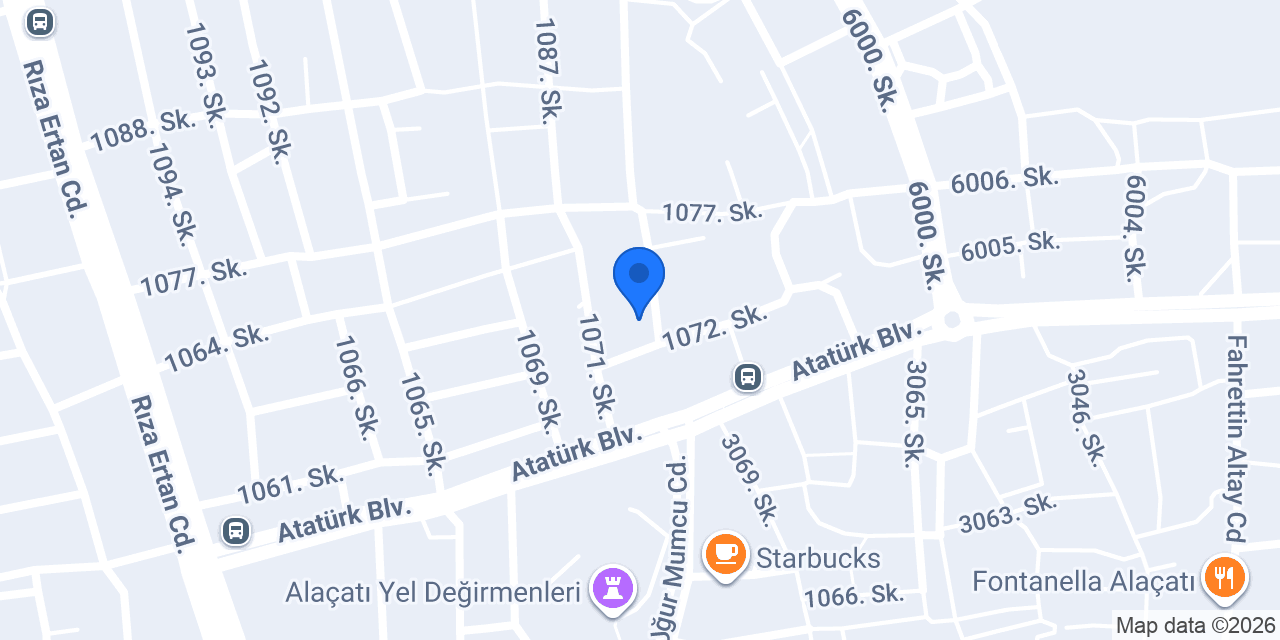 Melekaki Alaçatı konumu