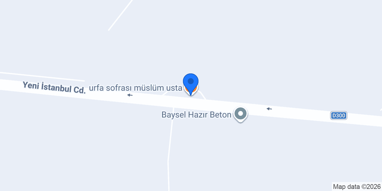 urfa sofrası müslüm usta konumu