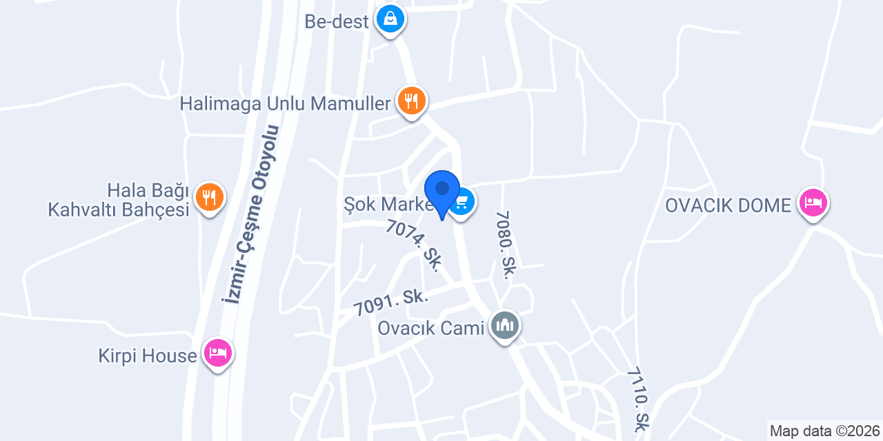 OVACIK UNLU MAMÜLLERİ konumu
