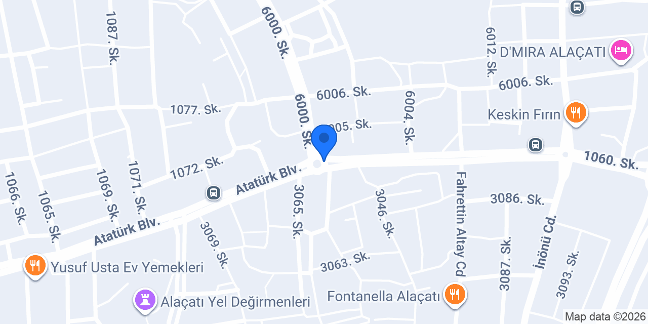 Alaçatı spa massage konumu