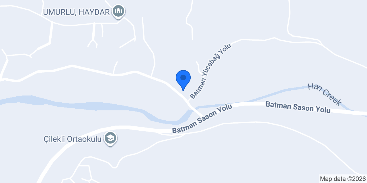 Sason Umurlu Aile Sağlığı Merkezi konumu