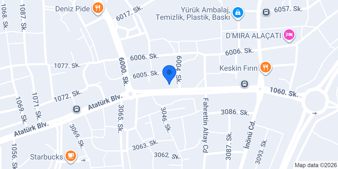 Alaçatı Perde konumu