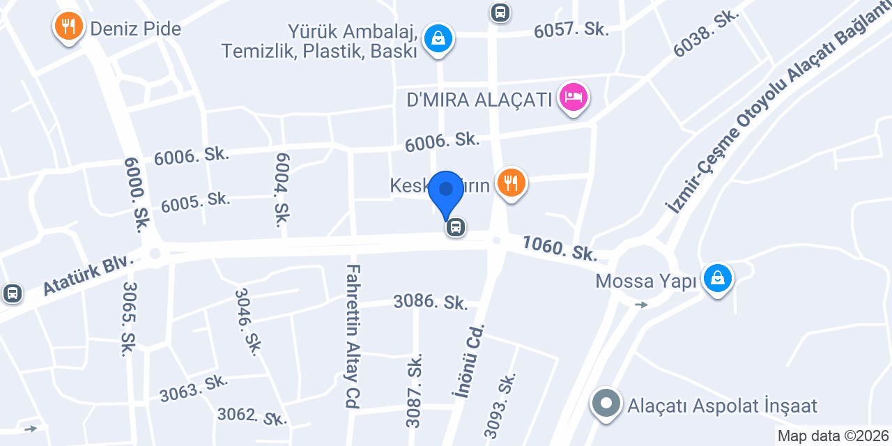 O’Lahmacun Tekmil Masa konumu