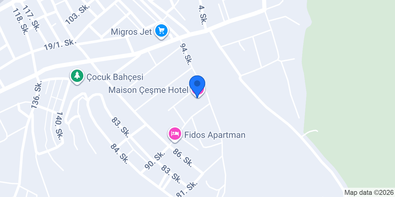 Maison Çeşme Hotel konumu