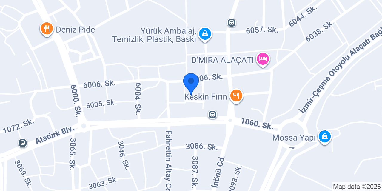 Kaporta Boya Atölyesi Ali Usta konumu