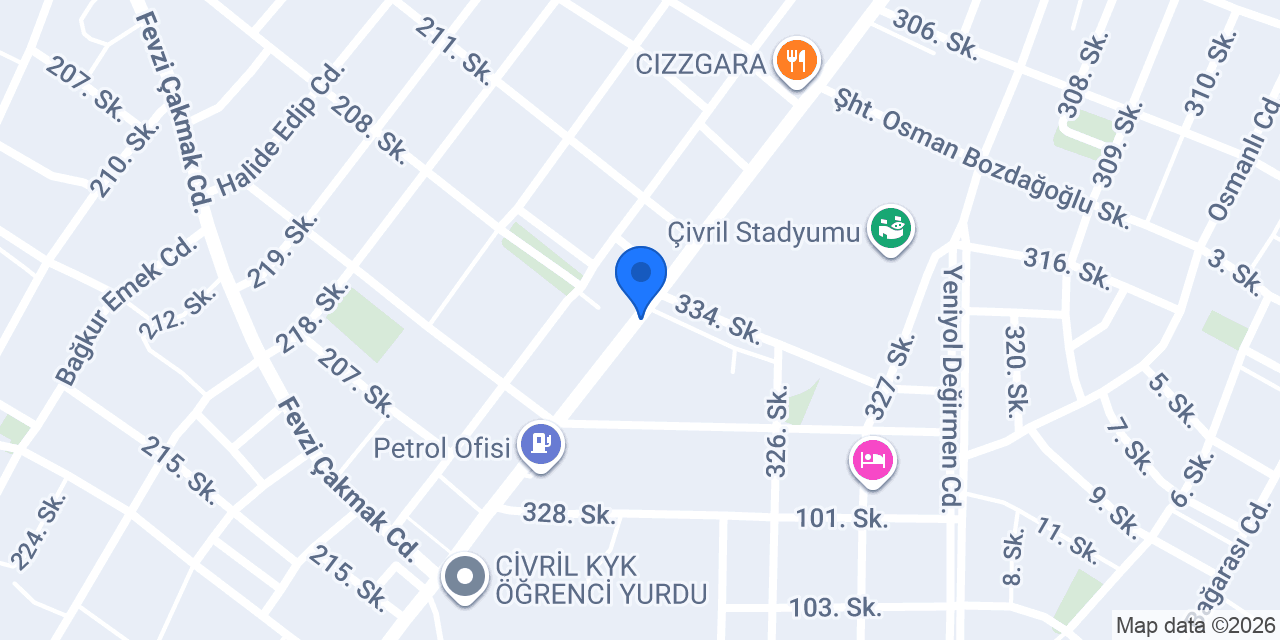 Korku Evi Çivril konumu