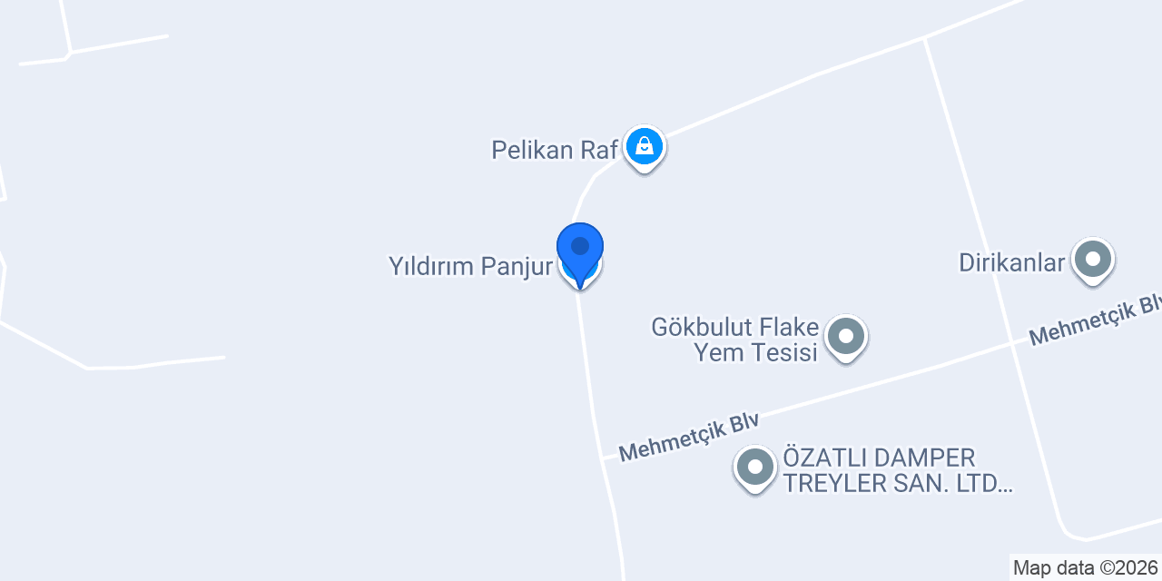 Yıldırım Panjur konumu