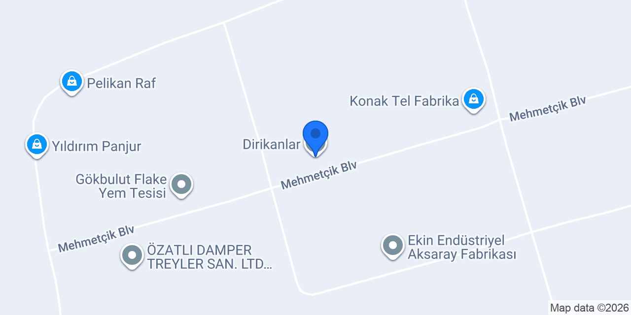Dirikanlar konumu