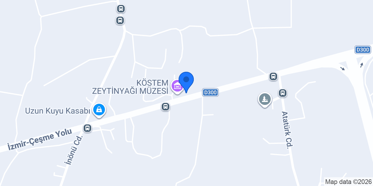 Urla Sanat Rotası konumu