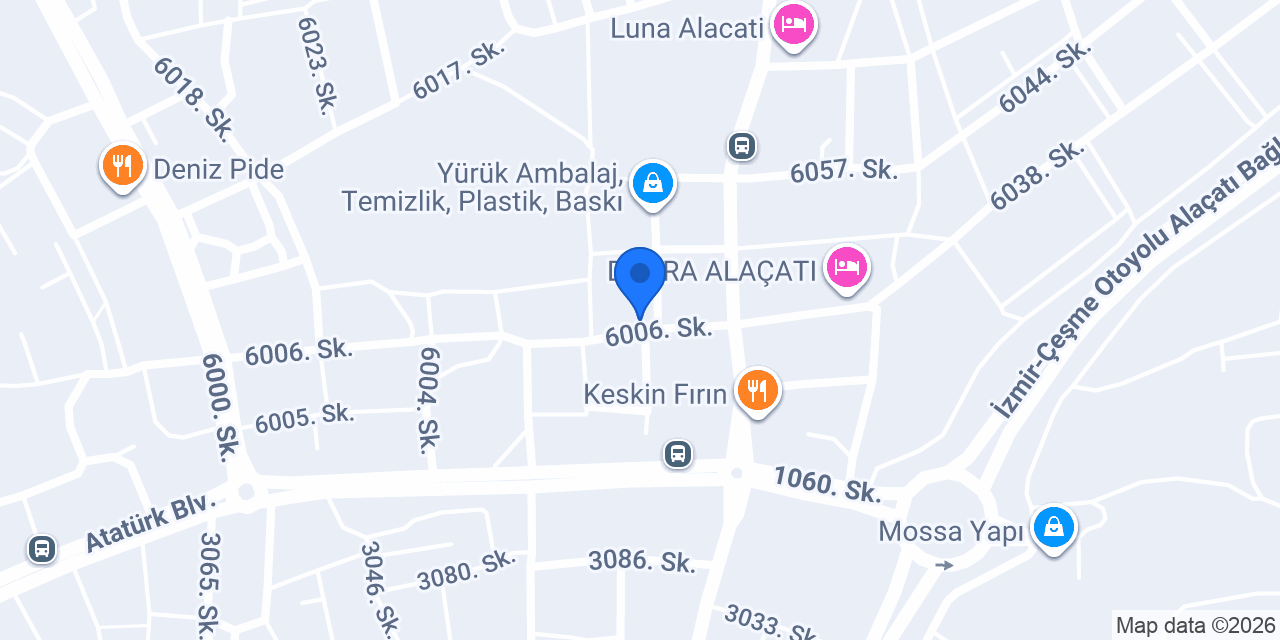 Yalın car service alaçatı konumu