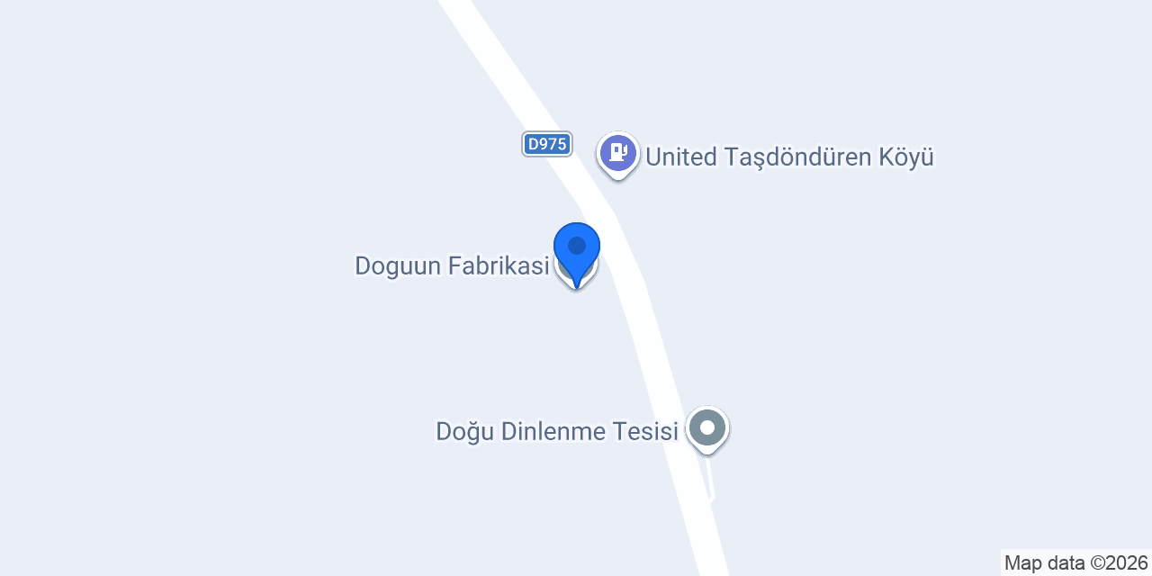 Doguun Fabrikasi konumu