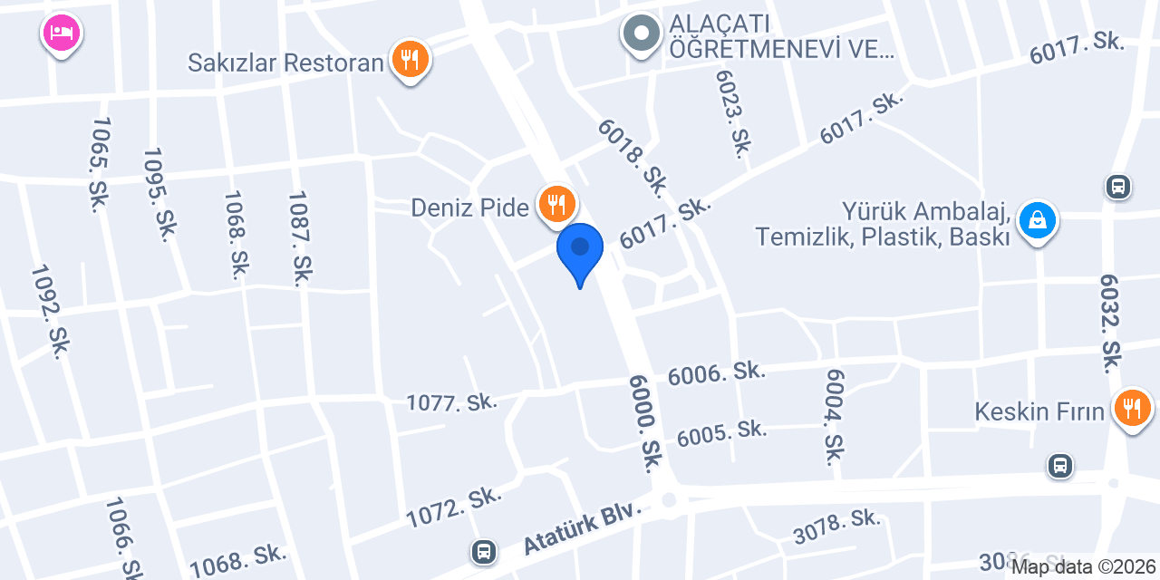 Karaca Mobilya & Bahçe konumu