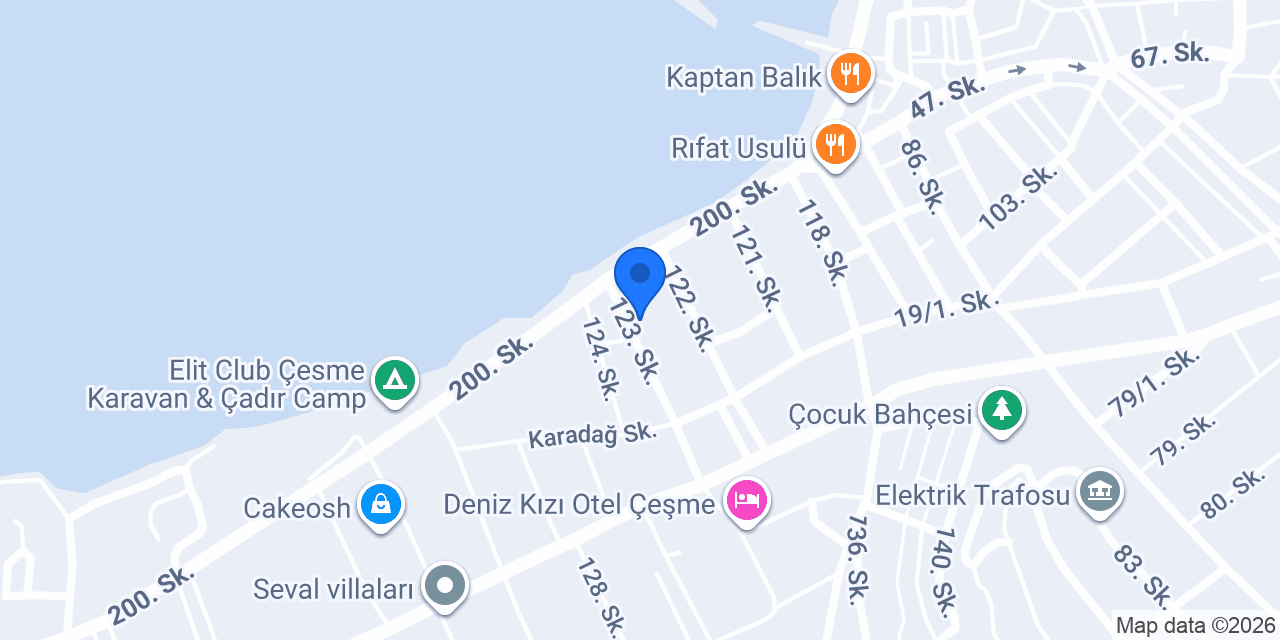 Serter Su Evleri konumu