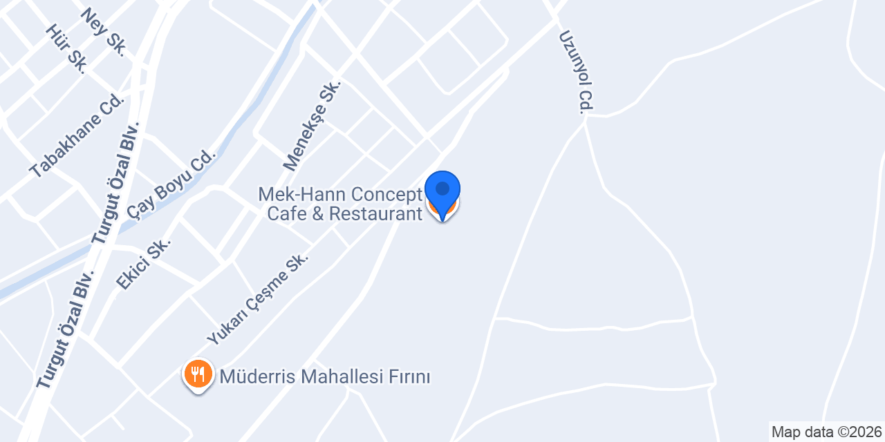 Mek-Hann Concept Cafe & Restaurant konumu