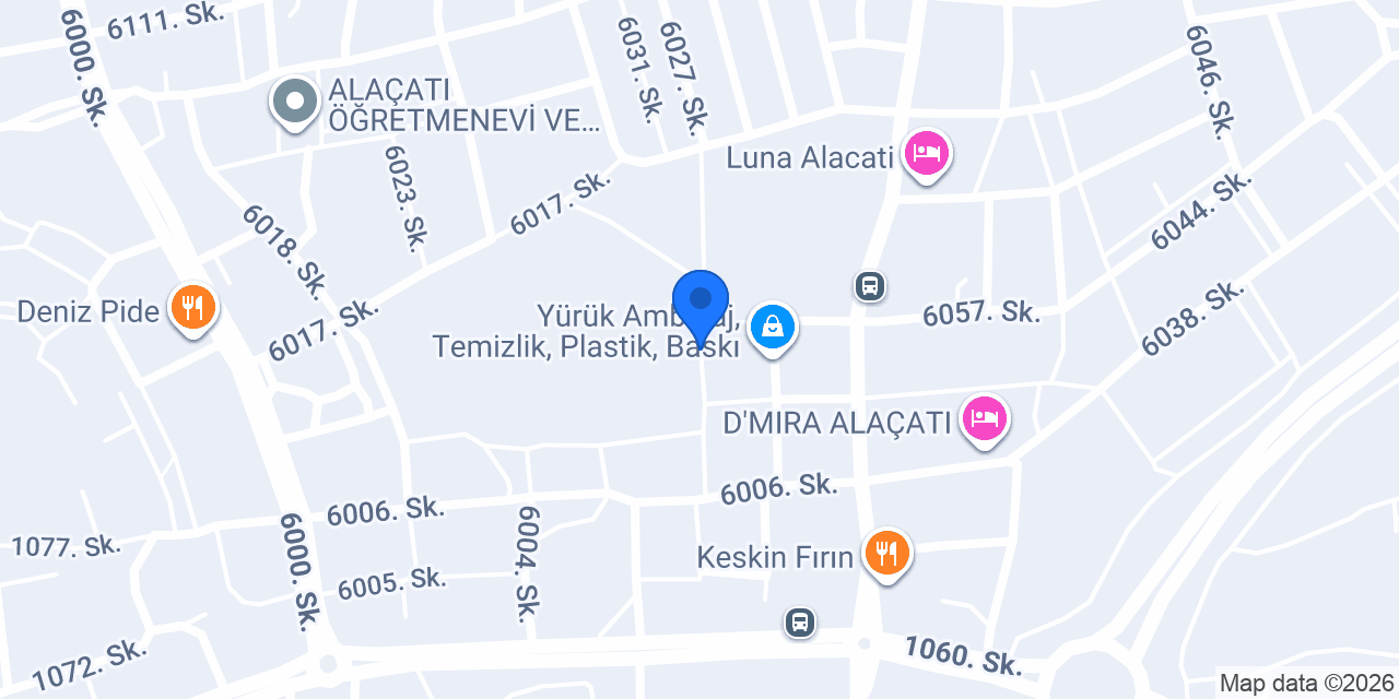 Çesme Alaçatı Demir Doğrama konumu