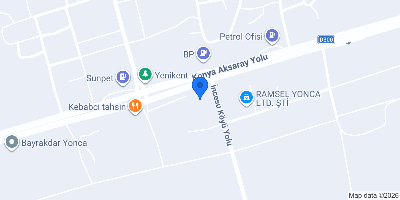 AYDEMİR YONCA LTD. ŞTİ. konumu