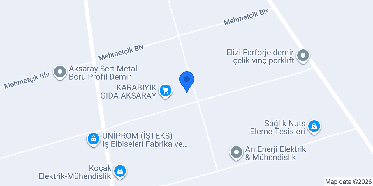 MESALT Tuz Fabrikası konumu