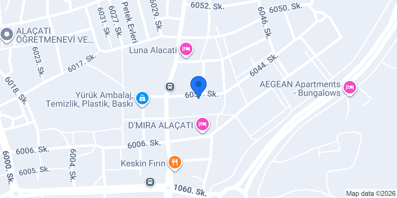 Cerenity Alaçatı konumu