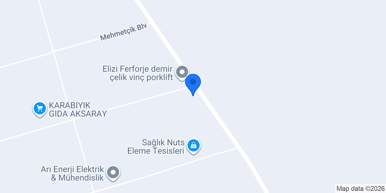Tunç Mobilya konumu