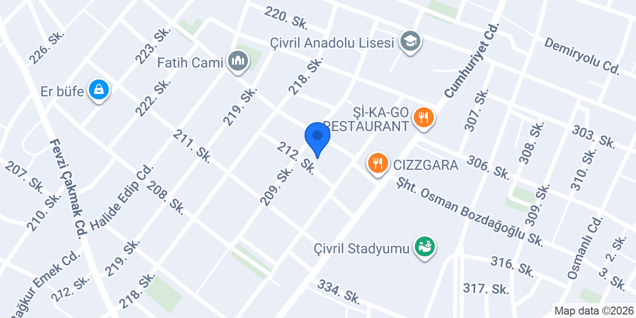ÇITIR EKMEK FABRİKASI konumu