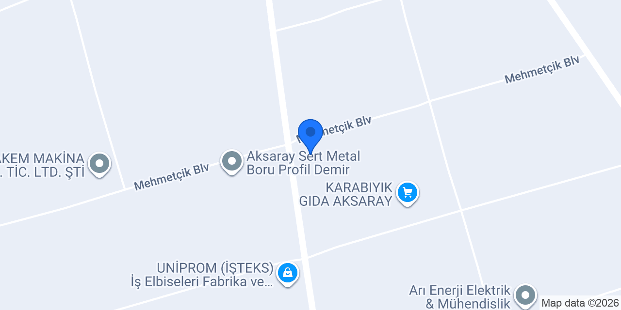 MUSTAFA KONUK METAL CAM BALKON ve ALÜMİNYUM SİSTEMLERİ konumu