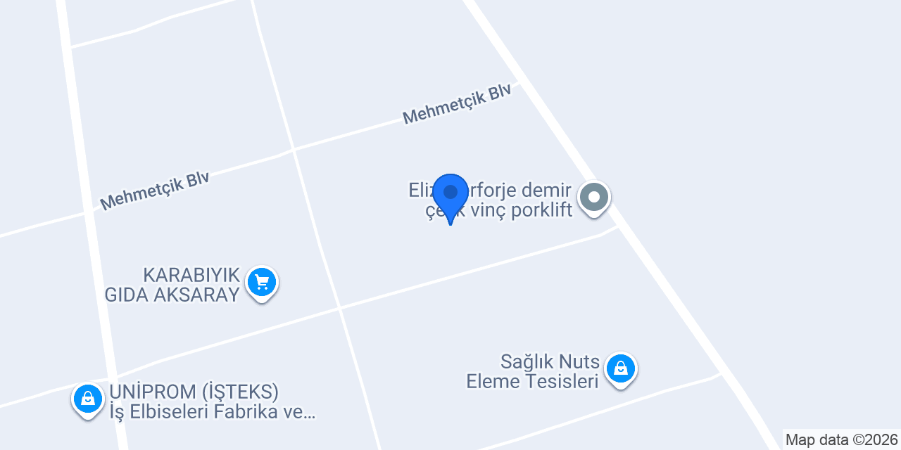 Dalgaç Künefe Aksaray Üretim Tesisi konumu