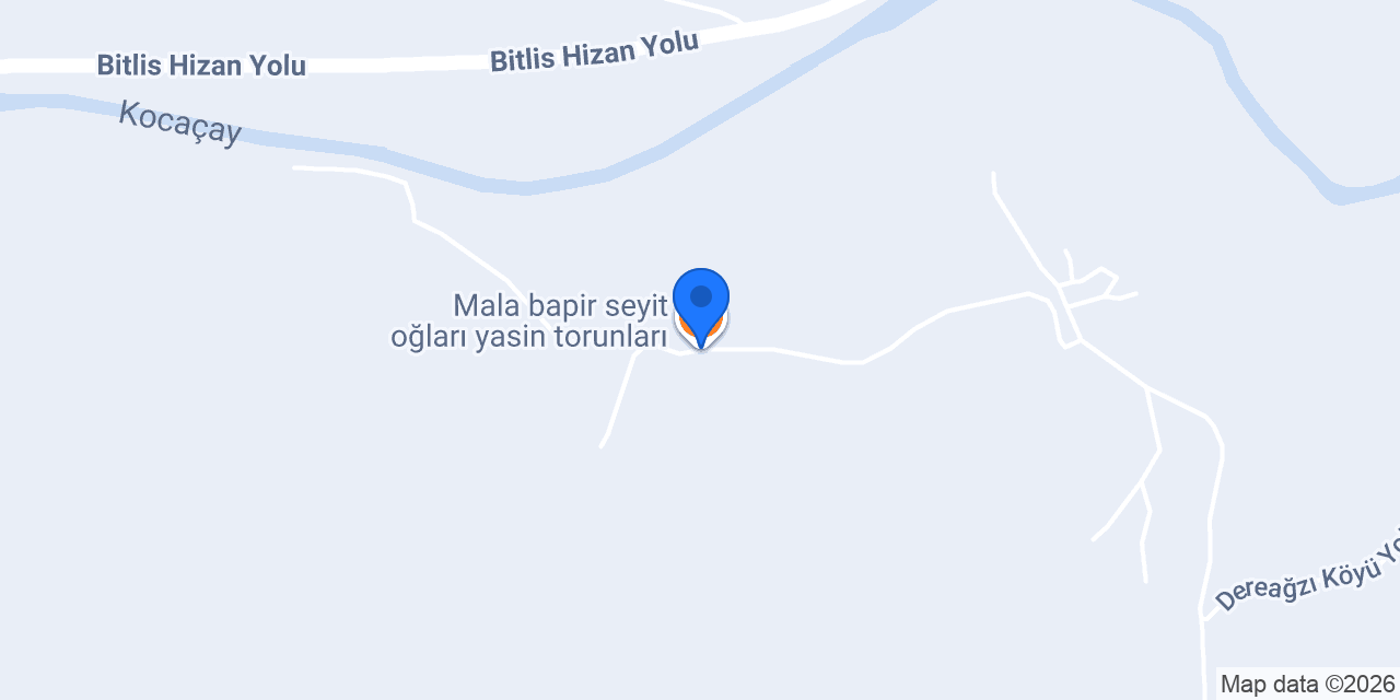 Mala bapir seyit oğları yasin torunları konumu