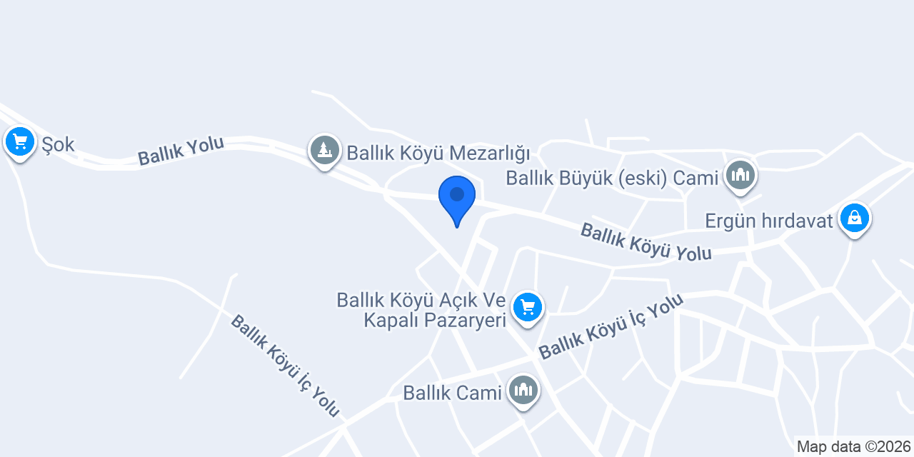 Ballık Ortaokulu konumu