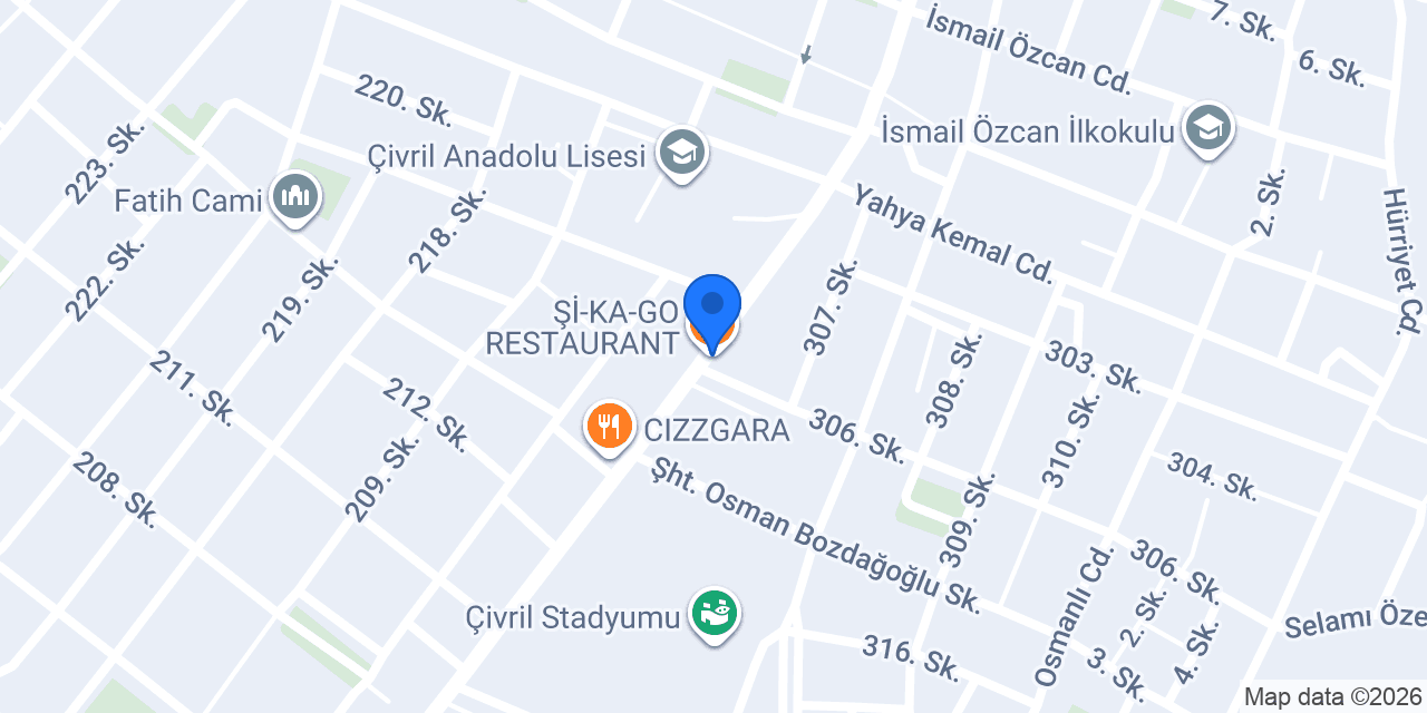 Şİ-KA-GO RESTAURANT konumu