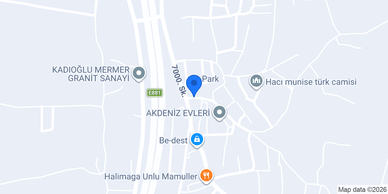 Çeşme Forklift İş Makinaları Sabır Arslan konumu