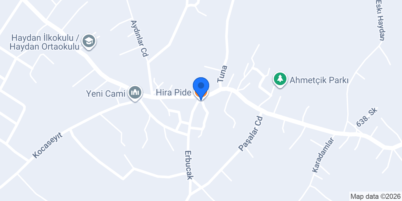 Hira Pide konumu