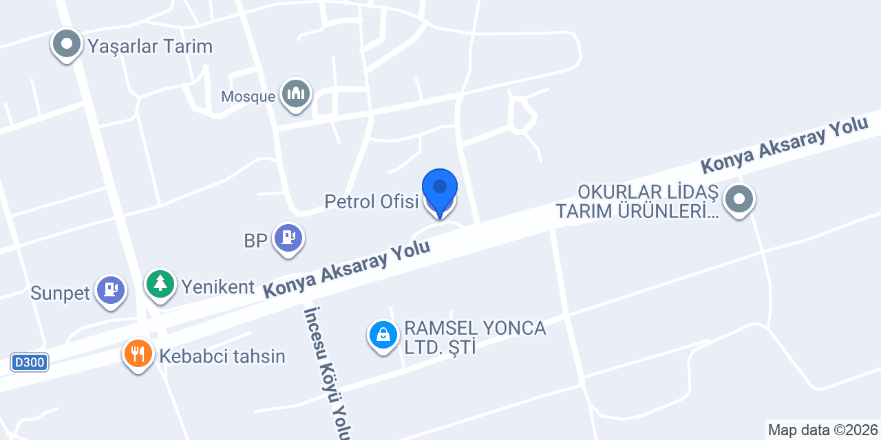 Petrol Ofisi konumu