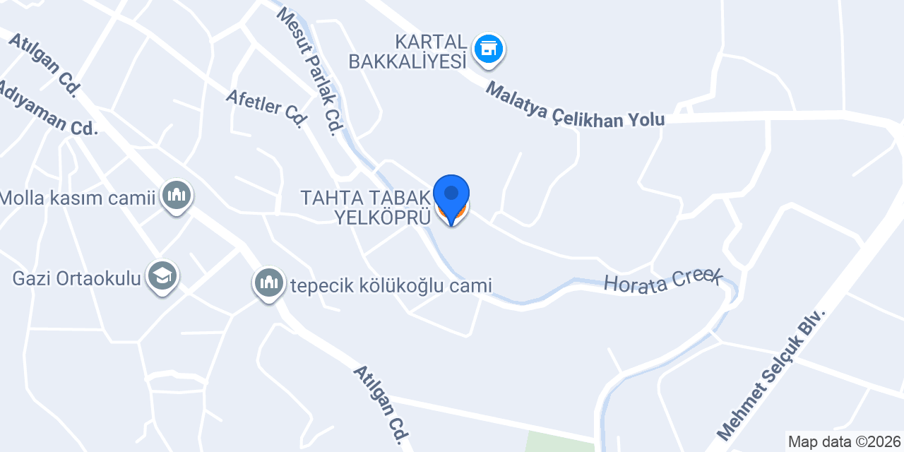 TAHTA TABAK YELKÖPRÜ konumu