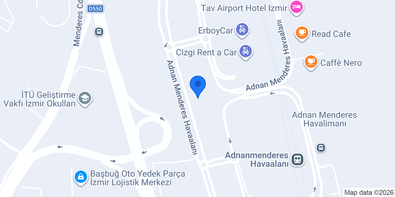 Havalimanı Taksi konumu