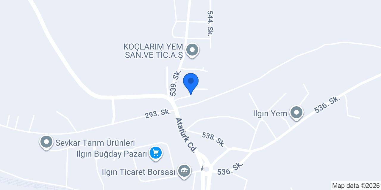 Koçlar Un Sanayi ve Ticaret A.Ş. konumu