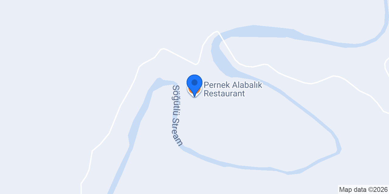 Pernek Alabalık Restaurant konumu