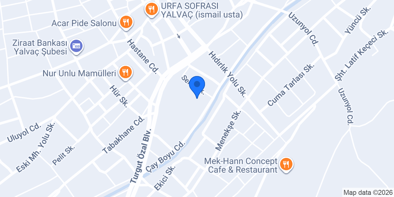 Hakan Tekstil Rent a Car konumu
